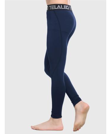 TELALEO Boys' Youth Compression Leggings 3 Pack - Running, Hockey, Basketball Base Layer - Buy Online on SooperMarket.com