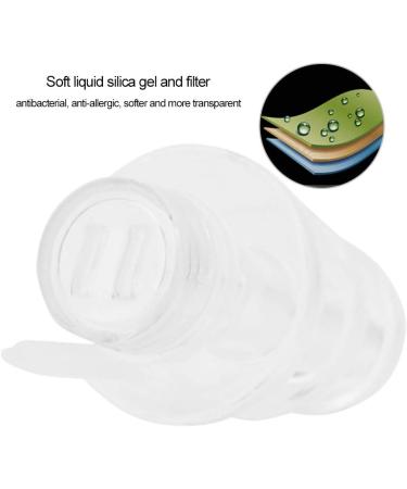 High Fidelity Hearing Earplugs Noise Canceling Musicien Ear Plugs DJ Bars Nightclubs Parties Rock Drums Concerts Earplugs(Transparent) - Buy Online on SooperMarket.com
