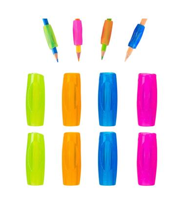 DoGeek Ergonomic Writing Aids for Pens Silicone Pen Grips Grip Holder Pencil Grips Pen Holder(8 Pack) 8pcs