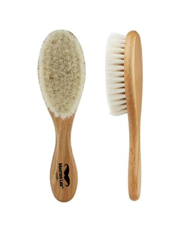 Beavorty 3-Pack Mustache & Beard Brush Set - Wool Hairbrushes for Men & Baby - Premium Wooden Grooming Kit - Buy Online on SooperMarket.com
