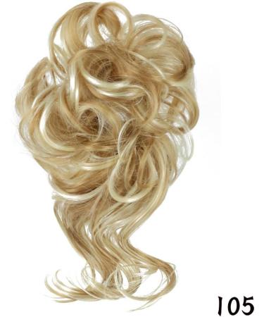 Prinfantasy Curly Messy Bun Hair Extension with Hair Rope - GBFQ019 | One Size - Buy Online on SooperMarket.com