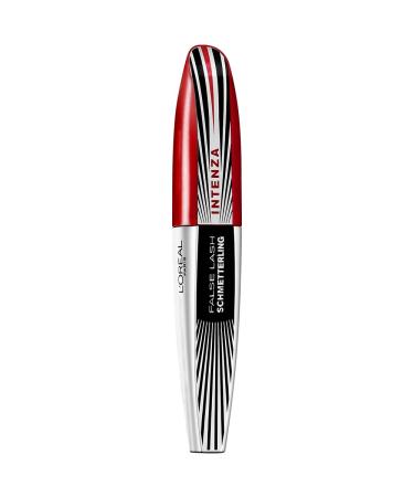 L'Or al Paris False Lash Butterfly Intenza Mascara black - mascara for maximum intensely unfolded and matt black eyelashes - 1 Pack (1 x 7 ml)