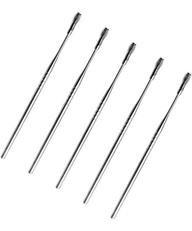Healeved Cleaning Tools Cleaning Tools Cleaning Tools 10 pcs Stainless Steel Professional Ear Pick Earwax Removal Kit Ear Curette Ear Pick Earwax Cleaning Kits Cleaning Kits Cleaning Kits 11.5x0.5cmx2pcs Silverx2pcs - Buy Online on SooperMarket.com