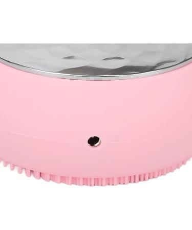 Facial Cleansing Brush Soft Silicone 5 Times Heating Energy Waterproof Electric Facial Cleanser to Absorb Nutrients (Pink) - Buy Online on SooperMarket.com