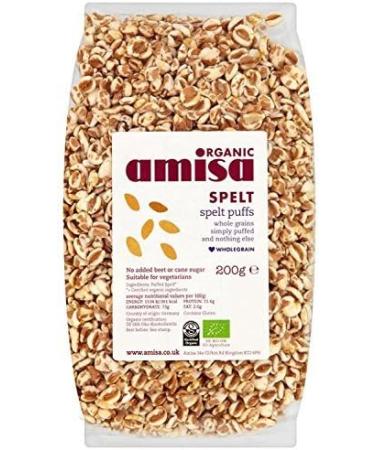 Amisa Organic Spelt Puffs - 6x200g - Buy Online on SooperMarket.com