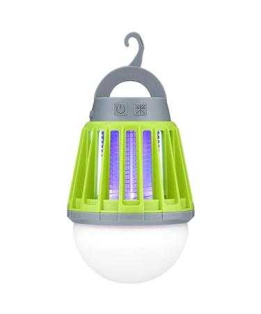 Mosquito Zapper Bug Killer Outdoor Camping Lantern 3 Modes Lighting Green