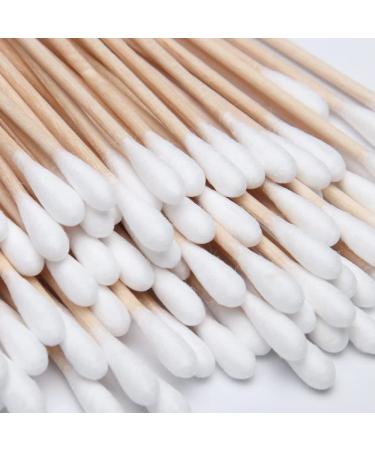 Buy Latrate 100pc Extra Long Cotton Swabs - 15cm Wooden Handle for Makeup Cleaning & More | International Shipping Available - Buy Online on SooperMarket.com
