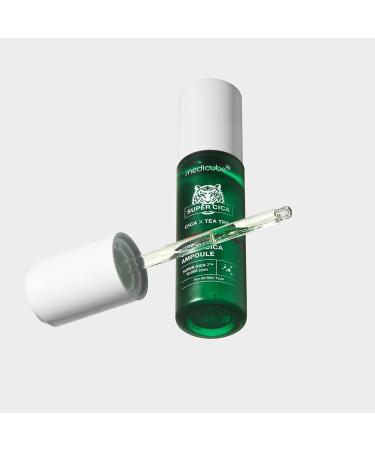 Medicube Super Cica Ampoule | 61.5% Centella Asiatica Extract for Damaged Skin | Instant Soothing & Calming | Korean Skincare (1.35fl.oz.) - Shop Now - Buy Online on SooperMarket.com