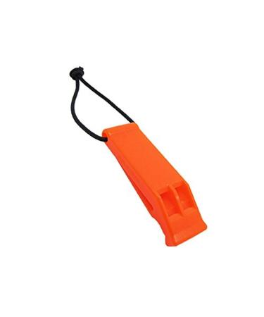 Scuba Diving Dive Snorkeling Underwater Safety Whistle with Lanyard Orange