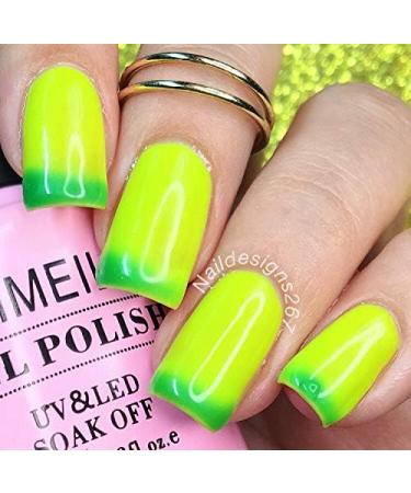 AIMEILI Soak Off UV LED Temperature Colour Changing Chameleon Gel Nail Polish Multicolour/Mix Colour/Combo Colour Set Of 6pcs X 10ml - Kit 15 KIT6-15 1.67 ml (Pack of 6) - Buy Online on SooperMarket.com