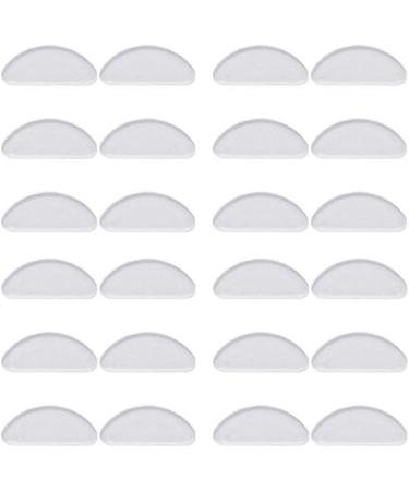 LEEQ Nose Pads for Glasses Self Adhesive 12 Pairs Stick On Soft Silicone Nosepads Non-Slip Transparent Gel Cushions 1mm Eyeglass Pads for Sunglasses Spectacles Prime - Buy Online on SooperMarket.com