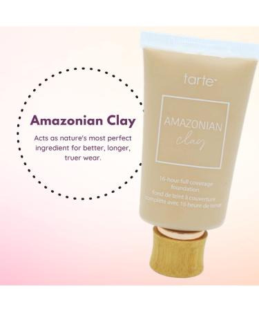 Tarte Amazonian Clay 16-Hour Full Coverage Foundation - 20N Light Neutral 1.7 Fl Oz - Buy Online on SooperMarket.com