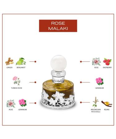 Swiss Arabian Rose Malaki - Luxury Products From Dubai - Long Lasting And Addictive Personal Perfume Oil Fragrance - A Seductive Signature Aroma - The Luxurious Scent Of Arabia - 1 Oz 1.01 Fl Oz (Pack of 1) Rose Malaki - Buy Online on SooperMarket.com