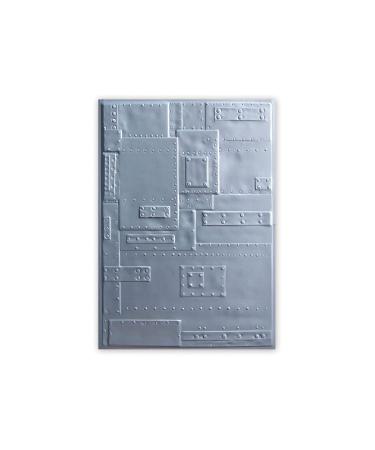 Sizzix (SIZC7) 3-D Texture Fades Embossing Folder  Gray