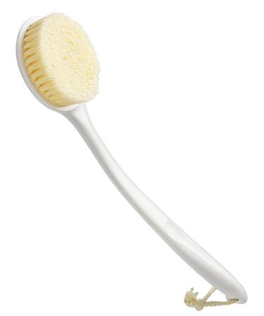 HORJOR Back Scrubber Shower Brush with Long Handle Back Scrubbers for Use in Shower Bath Brush for Men and Women