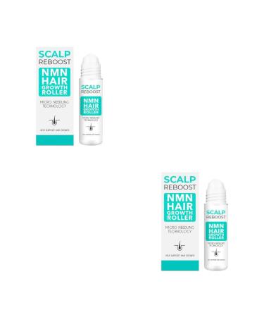 kawehiop 2 Set of Women Men Volume Hair Growth Essence Roller Adults Regrowth Follicle Moisturizing Serum Haircare Beauty Supplies 2Set