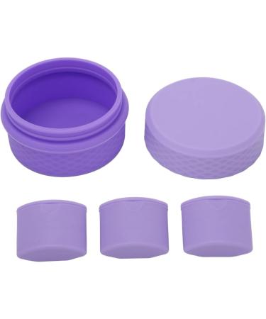 Verdant Touch Empty Silicone Cream Jar Silicone Cream Jars Travel Makeup Containers Set 3 Dispensers Refillable Empty Cream Jars with ed Lids and Spoon Portable Pink for Travel - Buy Online on SooperMarket.com
