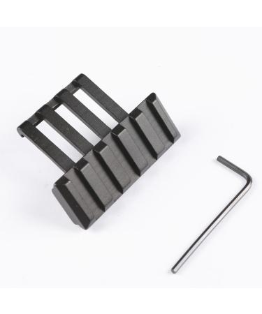 HOUSON 45 MLok Picatinny Rail Adapter 20mm 5 Slots Rail Adapter for Tactical Scope Extend Mount Adapter G0074