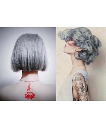 1PC Natural Hair Dye Cream Unisex Hair Color Dye Styling Cream Ash Grey Hair Original Formula Tint For Man And Women nature hair - Buy Online on SooperMarket.com
