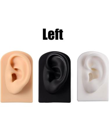 3 Pc Silicone Ear Model - Simulation Artificial Ear Model - for Hearing Aids Wearing & Ear Canal Products Display Right - Buy Online on SooperMarket.com