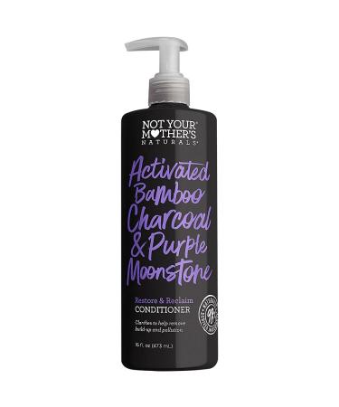 NOT YOUR MOTHER'S Activated Bamboo Charcoal & Purple Moonstone Conditioner  16 FZ