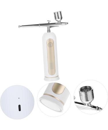 WOFASHPURET 1 Set Spray Hydrating Apparatus Nail Kit Cake Decorating Kit Makeup Kit Aluminum Alloy White 19.00X15.50X4.50CM White - Buy Online on SooperMarket.com