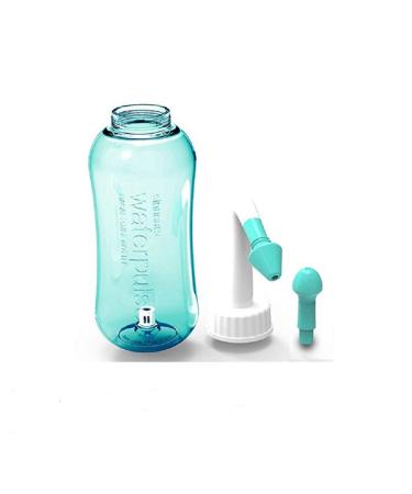 Lucktao Nose Cleaner for Nose Wash 500ml Nasal Irrigation Adult and Child Nose Cleaner (Mint) Mint transparent