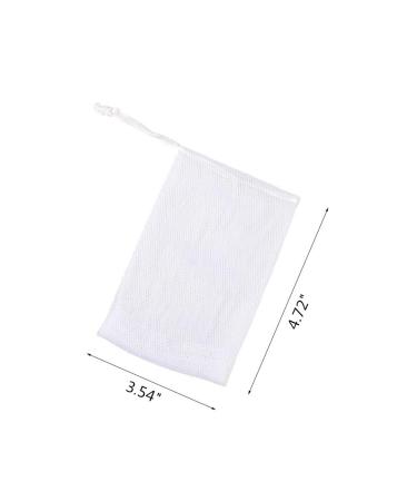ELANE Handmade Soap Bubble Mesh Bags - 10 Pcs Exfoliating & Foaming Net Bags - Buy Online on SooperMarket.com