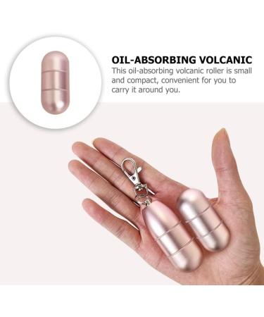 FOMIYES Volcanic Stone Oil Absorbing Face Roller - Korean Skincare Massage Tool for Glowing Skin - Buy Online on SooperMarket.com