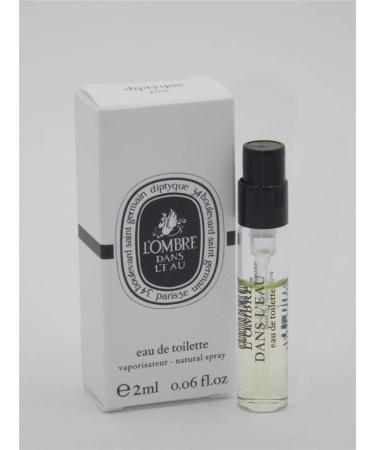 Diptyque L'Ombre Dans L'Eau Eau de Toilette Spray .06 oz (Sample) NEW!