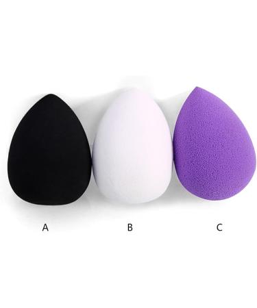 Dajidafu Facial Make Up Sponge Foundation Concealer Cosmetic Puff Recycling Portable Powder Smooth Cosmetics for Professional Black - Buy Online on SooperMarket.com