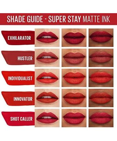 Maybelline Superstay Matte Ink Orange Red Liquid Lipstick 330 Innovator 5 ml (Pack of 2) 330 Innovator 5 ml (Pack of 2) - Buy Online on SooperMarket.com