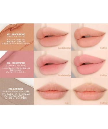 Heart Percent Mood Lip Pencil 0.8g - Long-Lasting Creamy Lip Crayon in Creamy Pink - Buy Online on SooperMarket.com