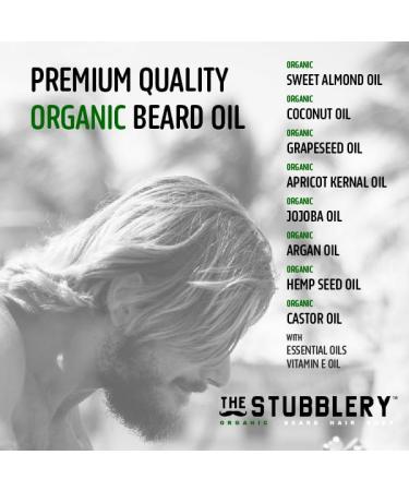 Organic Citrus Beard Oil (2 oz) - Premium Quality for Healthy Facial Hair - International Shipping Available - Buy Online on SooperMarket.com