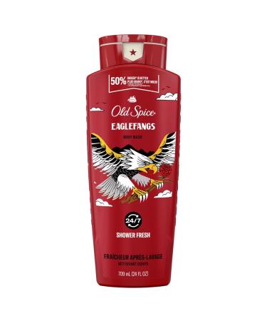 Old Spice Body Wash for Men Eaglefangs Long Lasting Lather 709 mL Body Wash Eaglefangs