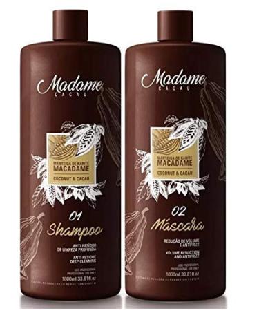 Fio Perfeitto Madame Cacau Brazilian Hair Straightening Kit 2 Litre