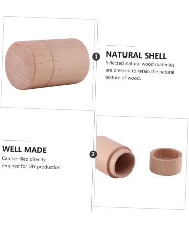 PLAFOPE 1pc Lipstick Tube Makeup Container Jars Lip Balm Tube for Refilling Tubes Refillable Lip Balm Tube Container Natural Lip Gloss Cosmetic Lip Lids Mini Holder Light the Light Plastic - Buy Online on SooperMarket.com