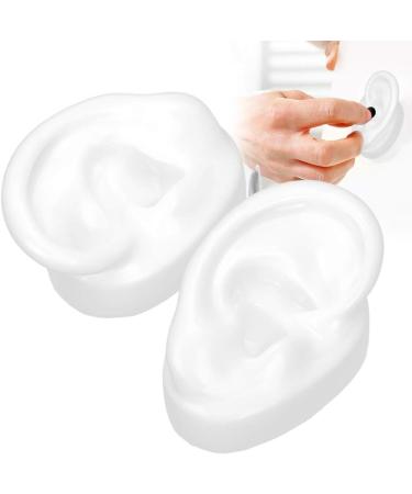 Silicone Ear Model - Realistic Artificial Ear for Hearing Aids Display & Ear Impression Exercise (Left Ear) - International Shipping - Buy Online on SooperMarket.com