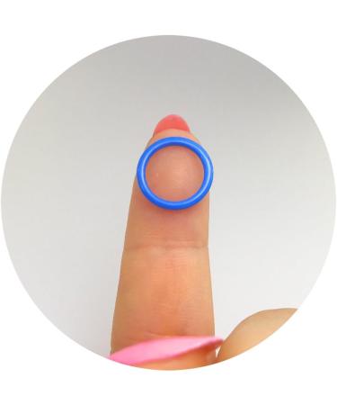Colorful Iron O-Rings & Stitch Ring Markers for Knitting/Crochet - 100pcs | Small (6mm) Diameter | 10 Colors Included - Buy Online on SooperMarket.com