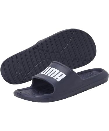 PUMA Unisex Divecat V2 Lite Flip-Flops - Peacoat Puma White | Size 48.5 EU - Shop Internationally - Buy Online on SooperMarket.com