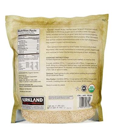 Kirkland Signature Organic Quinoa - Best Quality and Value | Buy Online - Buy Online on SooperMarket.com