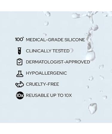 SiO Beauty NeckLift | Overnight Anti-Wrinkle Silicone Patches | Smooth Neck Wrinkles and Fine Lines - Buy Online on SooperMarket.com