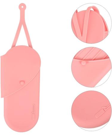 Healeved 2pcs Anti-scald Curling Iron Bag Hanging Storage Pouch Pink Storage Pouch - Buy Online on SooperMarket.com