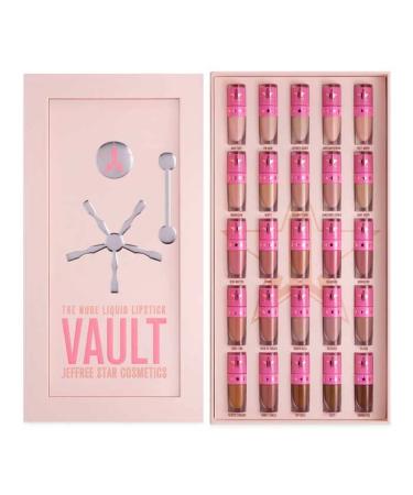 Jeffree Star Cosmetics Nude Lipstick Vault - 20 Mini Shades for Every Skin Tone - Buy Online on SooperMarket.com