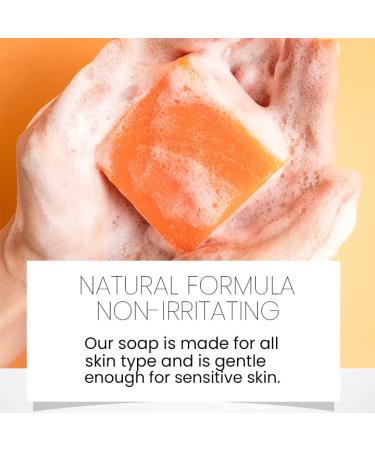 Organic Ginger Soap - Moisturizing Deep Clean, Lymphatic Detox, All Natural Bar Soap for Women Men - Buy Online on SooperMarket.com