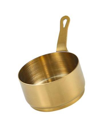 Alipis Stainless Steel Sauce Cup Pinch Prep Bowls Pinch Bowls Seasoning Dishes Portion Cup Chip and Dip Bowl Seasoning Dipping Bowls Sauce Bowl Small Sauce Cups Container Household medium Gold