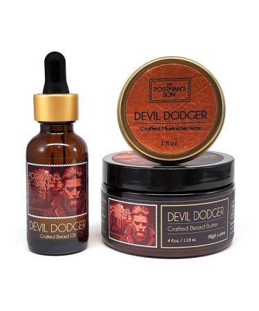 The Postman's Son DEVIL DODGER Beard Butter Grooming Set