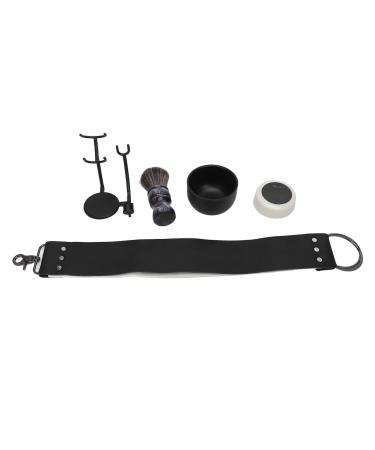 Beard Care Kit Grooming Tool for Men Easy to Clean Foam Bowl Stand Brush for Travel