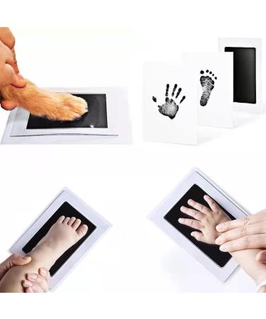 Baby Handprint and Footprint Kit with Inkless Print Pads and Imprint Cards - Perfect Keepsake for Newborn Girls and Boys - Buy Online on SooperMarket.com