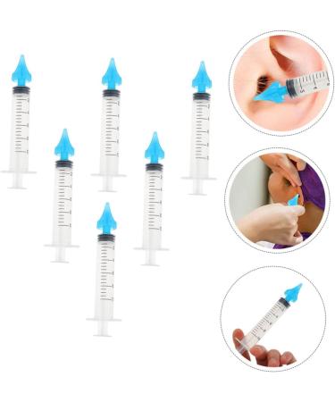 6pcs Ear Wax Remover Syringe Set for Vacuum Cleaner - Ear Cleaning Tool Kit - Buy Online on SooperMarket.com